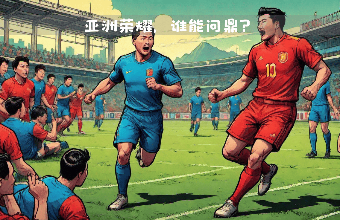 亚洲足球夺冠大战，东西方球队激情碰撞